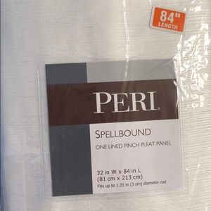 84” Lined Pinch Pleat Curtain